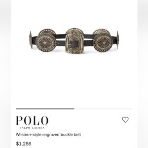 Ralph Lauren Western Leather belt